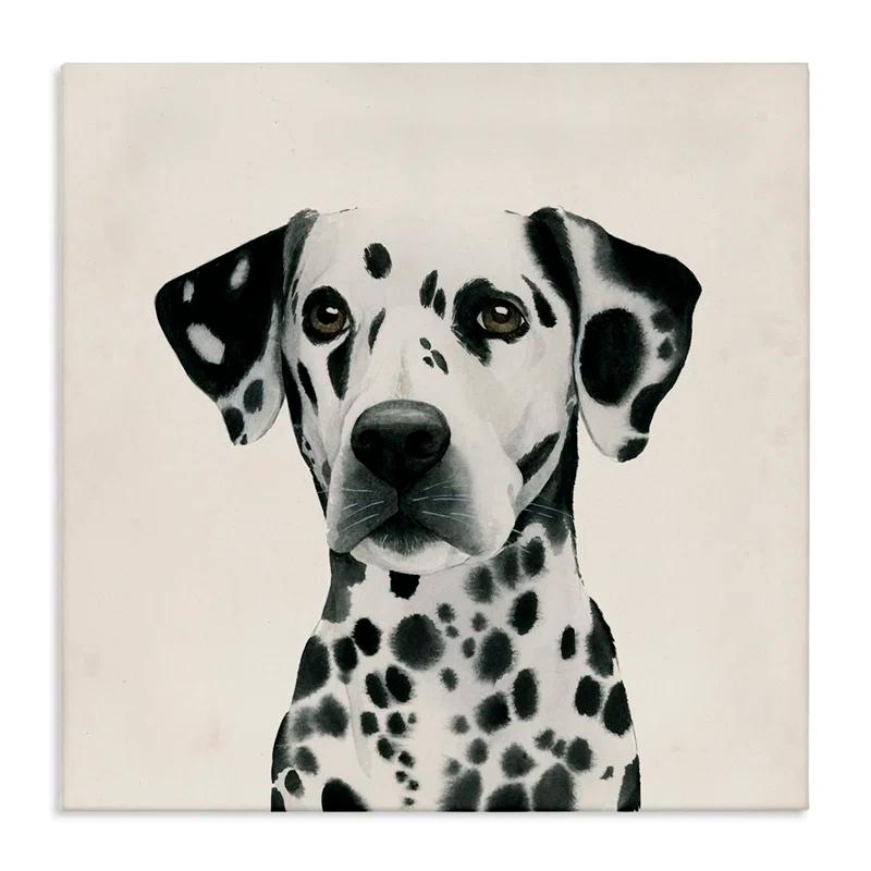 Stupell Industries Traditional Dalmatian Dog by Grace Popp - Photograph Print on Canvas
