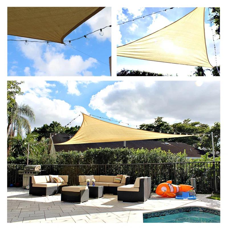 Khomo Gear Sun 12' Triangle Shade Sail