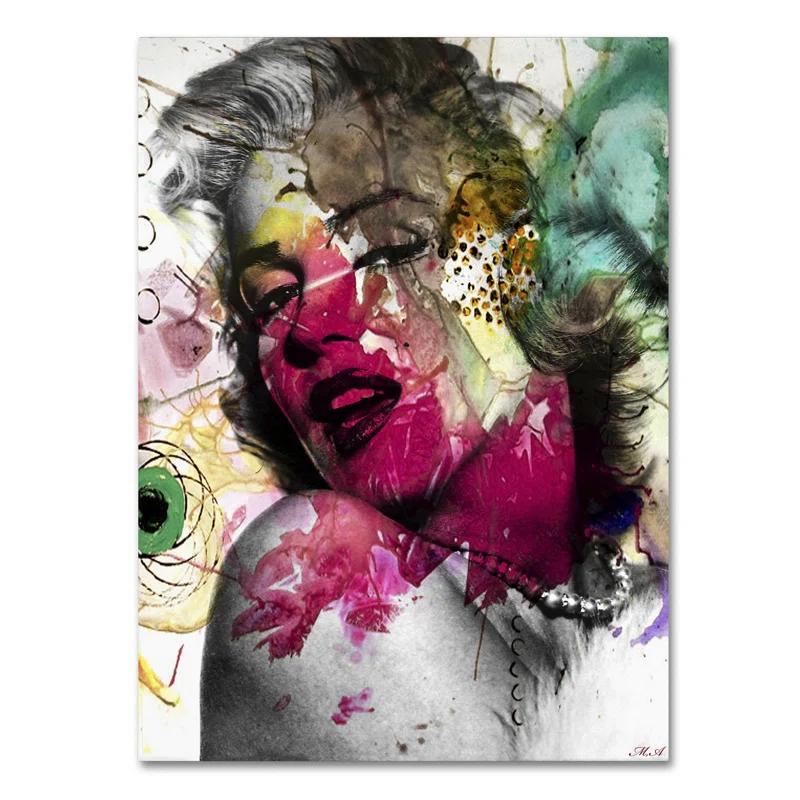 Trademark Fine Art " Marilyn Monroe II " by Mark Ashkenazi