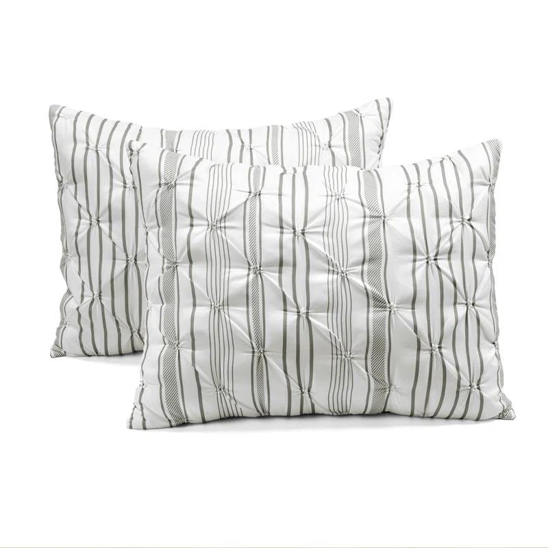 Lush Decor Ravello Pintuck 5 Piece Comforter Set