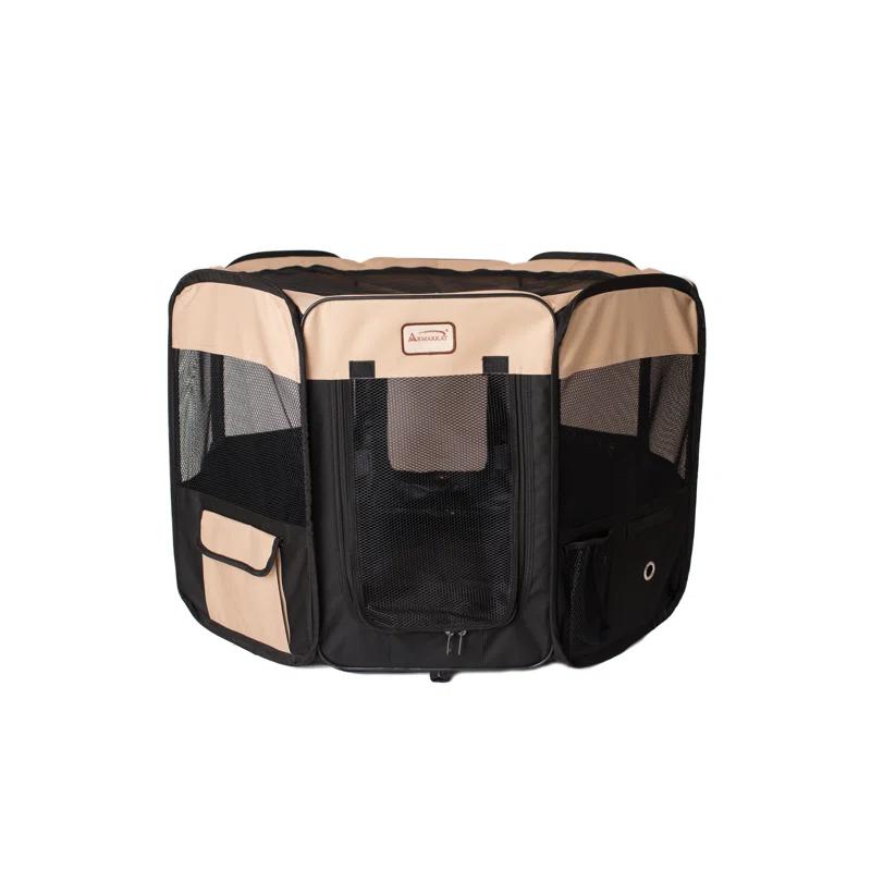 6 Panel Plastic Exercise Pen With Door