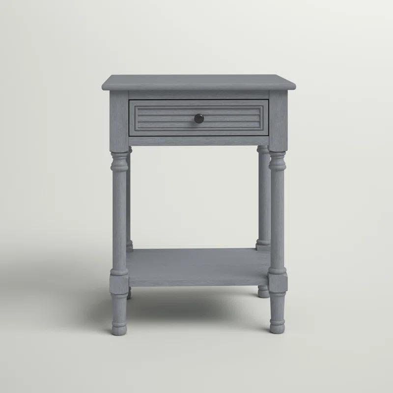 Russ End Table with Storage