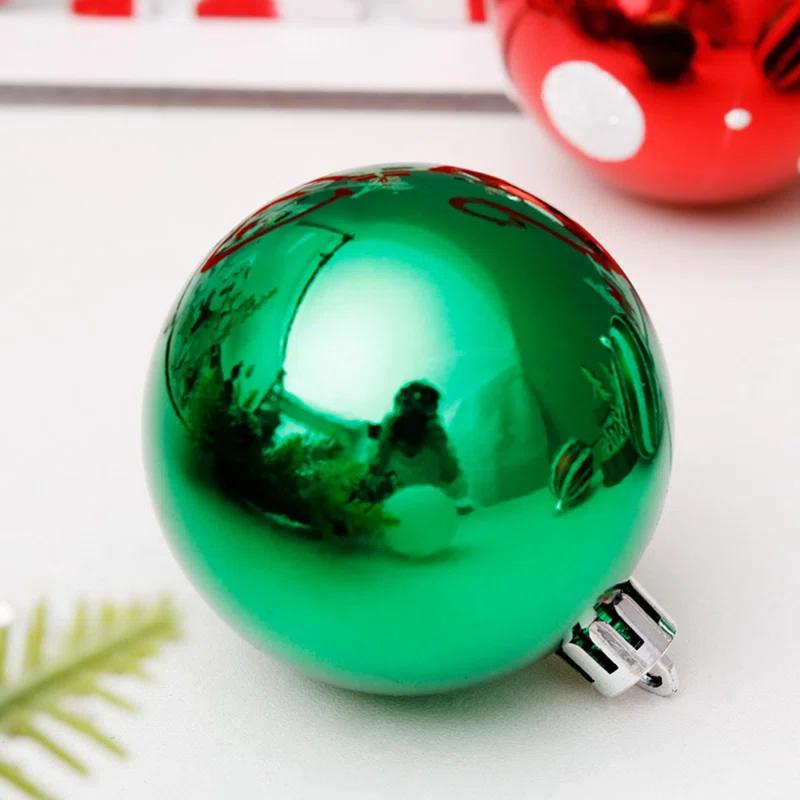 WS at Home 30 Piece Shatterproof Ball Ornaments Set
