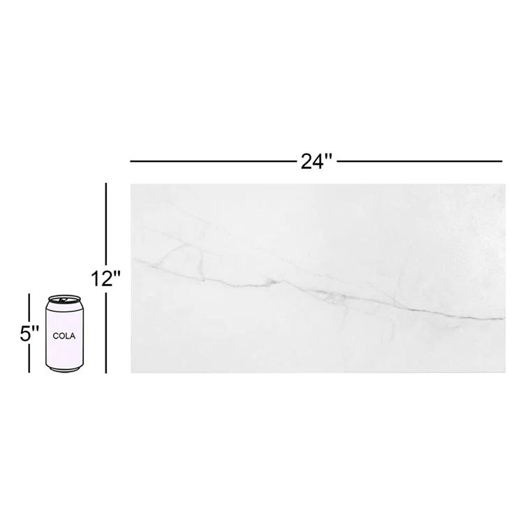 Bond Tile 12" x 24" Porcelain Marble Look Wall & Tile