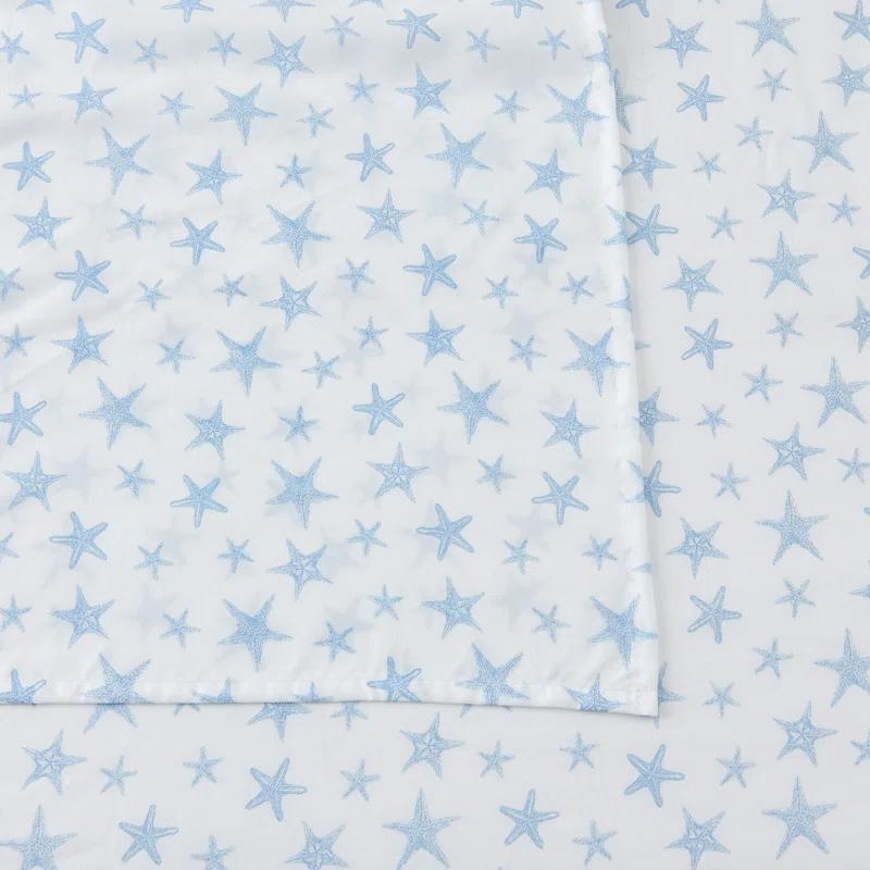 Ultra Soft Coastal Printed Microfiber Sheet Set
