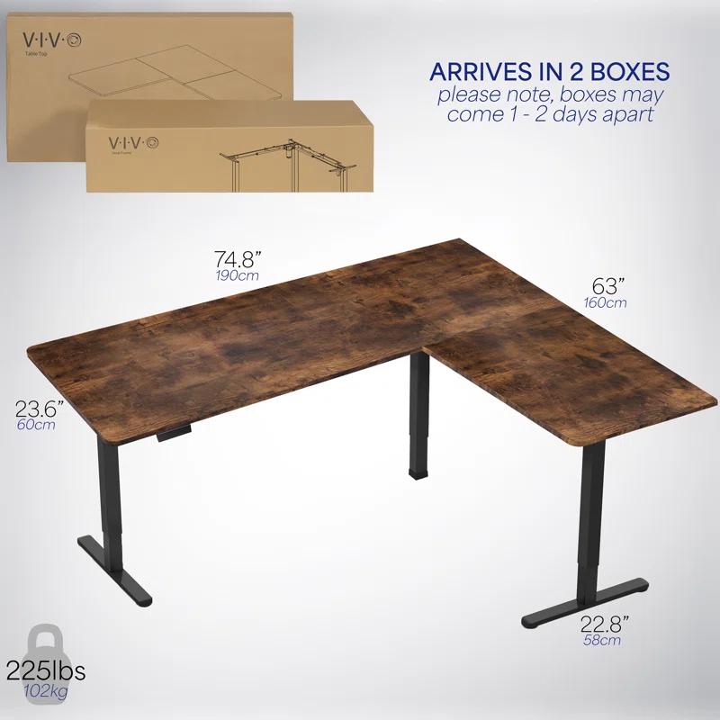 Vivo VIVO Electric Corner Standing Desk