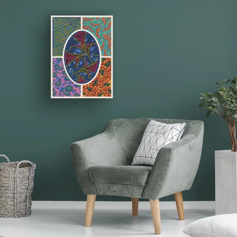 " Art Deco Florals II " by Baxter Mill Archive