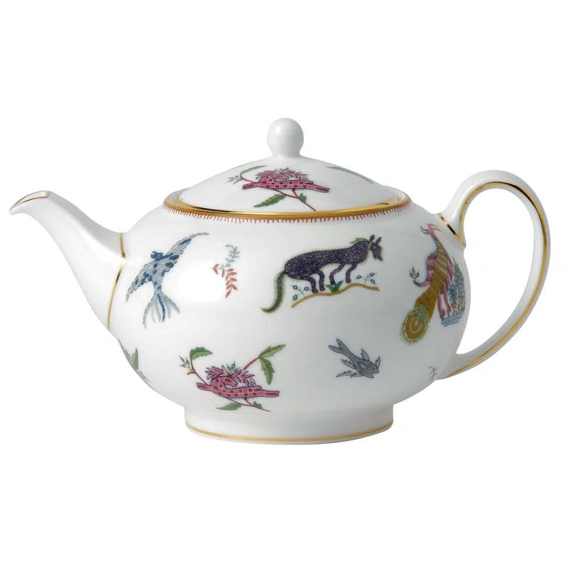 Wedgwood Kit Kemp Mythical Creatures Bone China Teapot | Wayfair