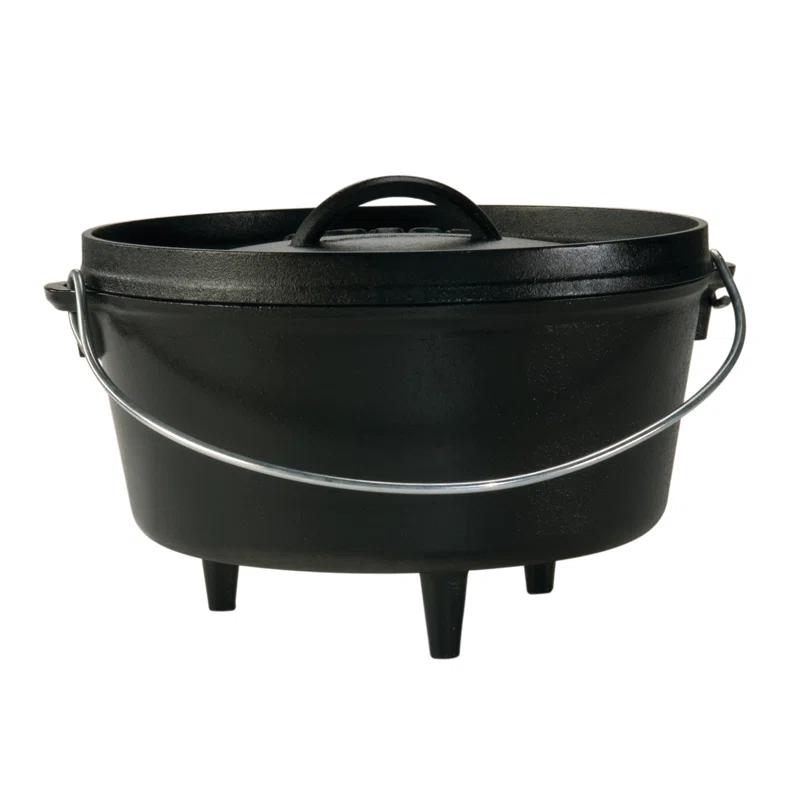 Lodge Lodge Cast Iron Camp Dutch Oven