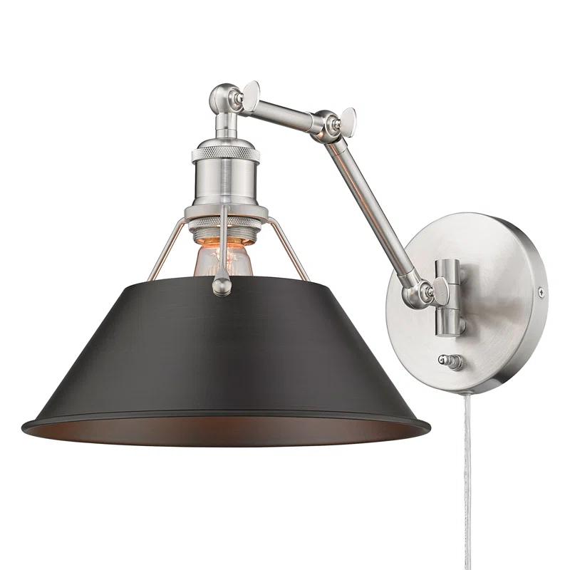 Trent Austin Design® Weatherford Steel Swing Arm Sconce