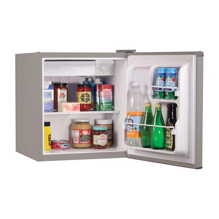 BLACK+DECKER BCRK Series 1.7 cu. ft. Freestanding Mini Fridge with Freezer