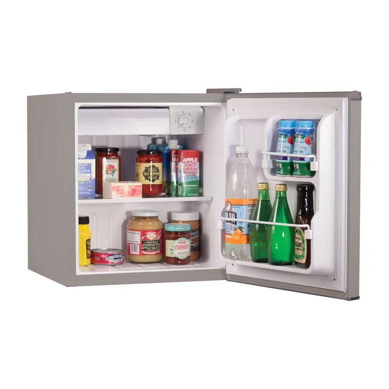 BLACK+DECKER BCRK Series 1.7 cu. ft. Freestanding Mini Fridge with Freezer