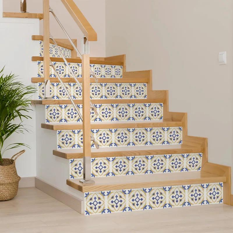 MI  ALMA 6'' W x 6'' L Vinyl Peel and Stick Field Tile (Set of 24)