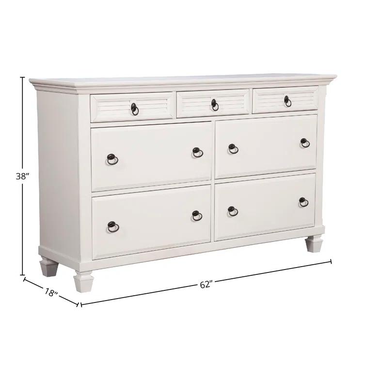 Gleda 7 - Drawer Double Dresser