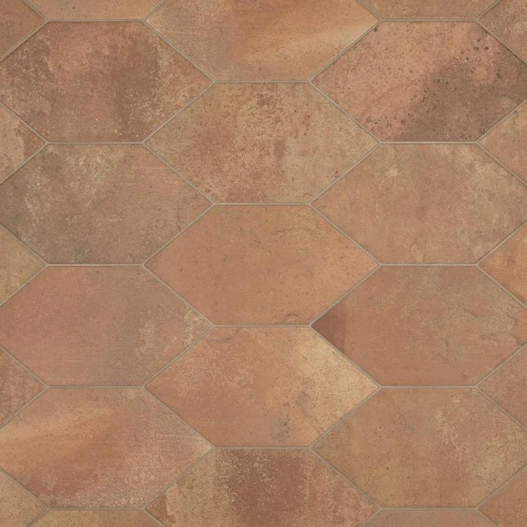 Merola Tile Volterra 7" x 13" Porcelain Stone Look Wall & Floor Tile