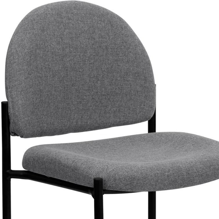 Flash Furniture Prather Tania Comfort Upholstered Stackable Side Reception Chair