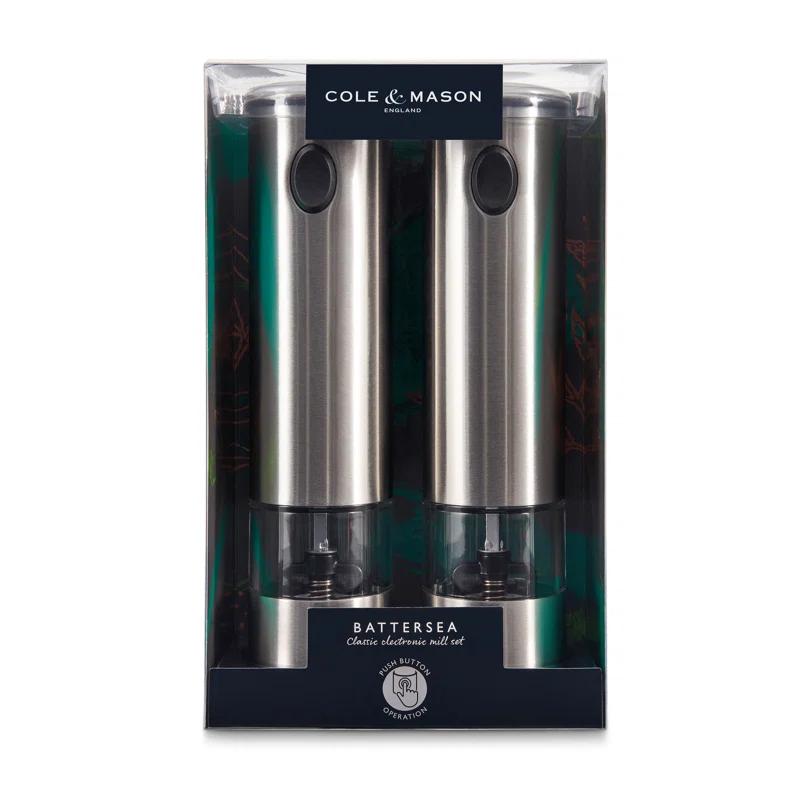 Cole & Mason Cole & Mason Battersea Electric Salt And Pepper Grinder Set