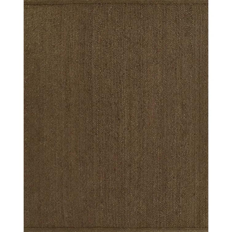 Cassis Handwoven Jute Rug by Pure Salt x Momeni - Walnut / 6' x 9'