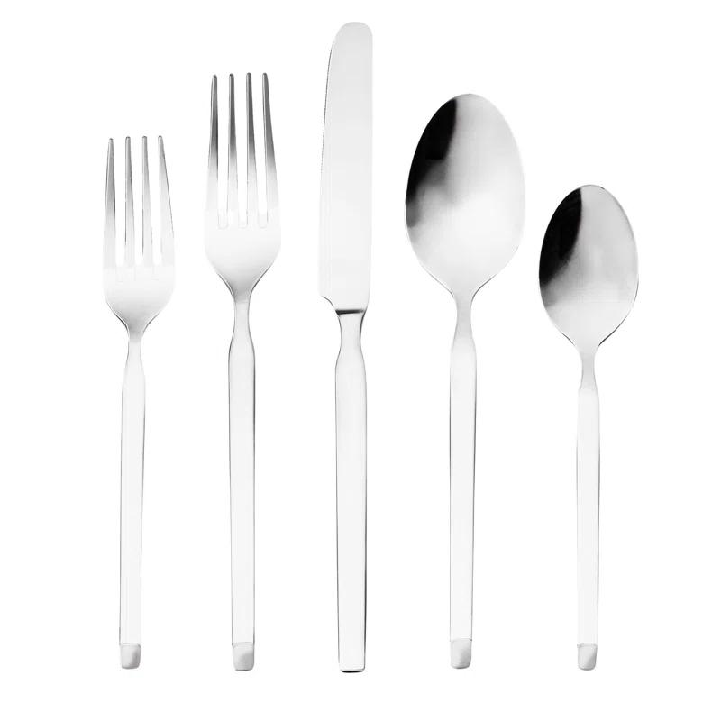 Wayfair Samples Alexis 18/10 Stainless Steel 20 Piece Flatware Set, Service For 4 & Reviews | Wayfair