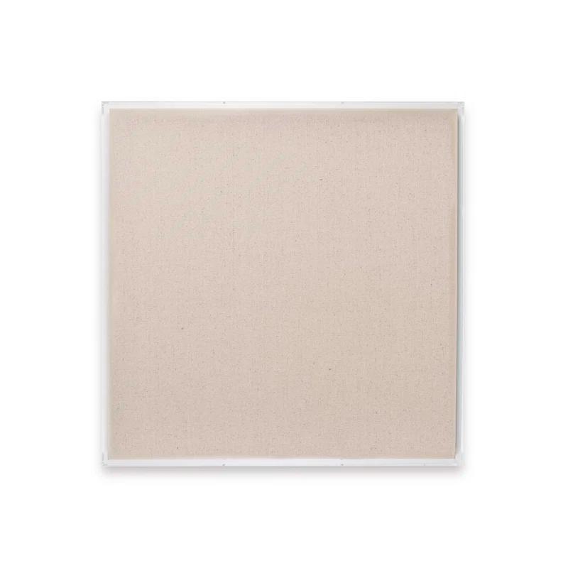 Wexel Art Modern Acrylic Shadowbox with Linen Canvas 3" Depth | UV Grade
