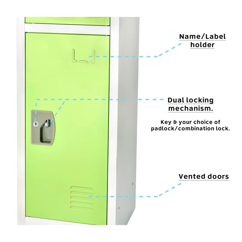 AdirOffice 3 - Tier 3 - Sections 12" Wide Storage Locker