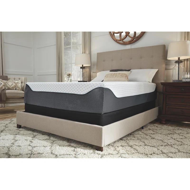 Signature Design by Ashley Signature Design by Ashley Chime Ultra Plush Charcoal Infused Memory Foam Mattress
