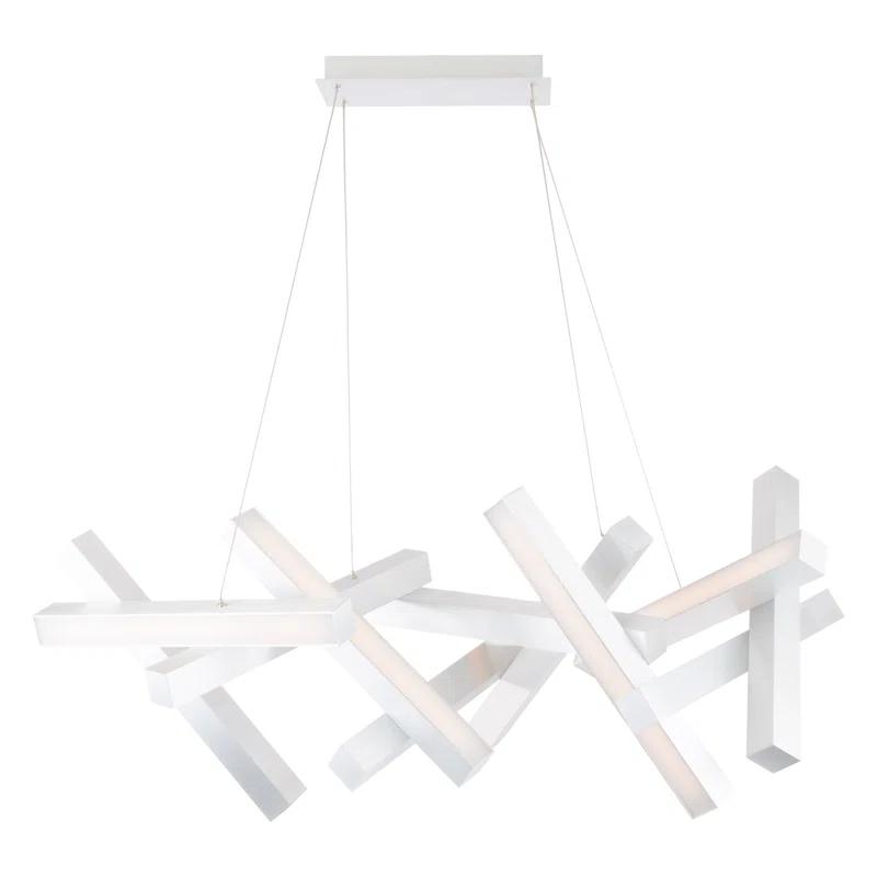 Modern Forms Chaos Unique Geometric LED Chandelier