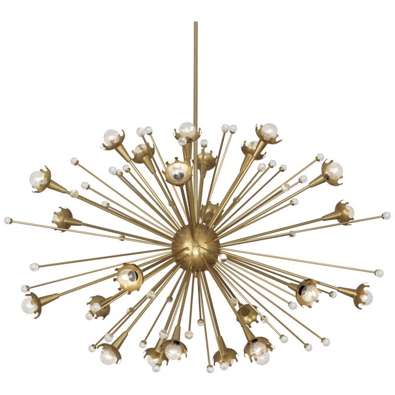 Jonathan Adler Sputnik 24 - Light Dimmable Sputnik Sphere Chandelier