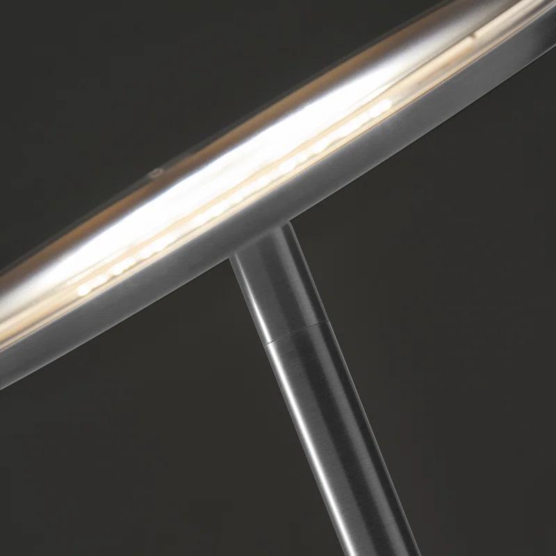 Brightech Sky Flux Industrial 63" Dimmable LED Floor Lamp with Adjustable Head