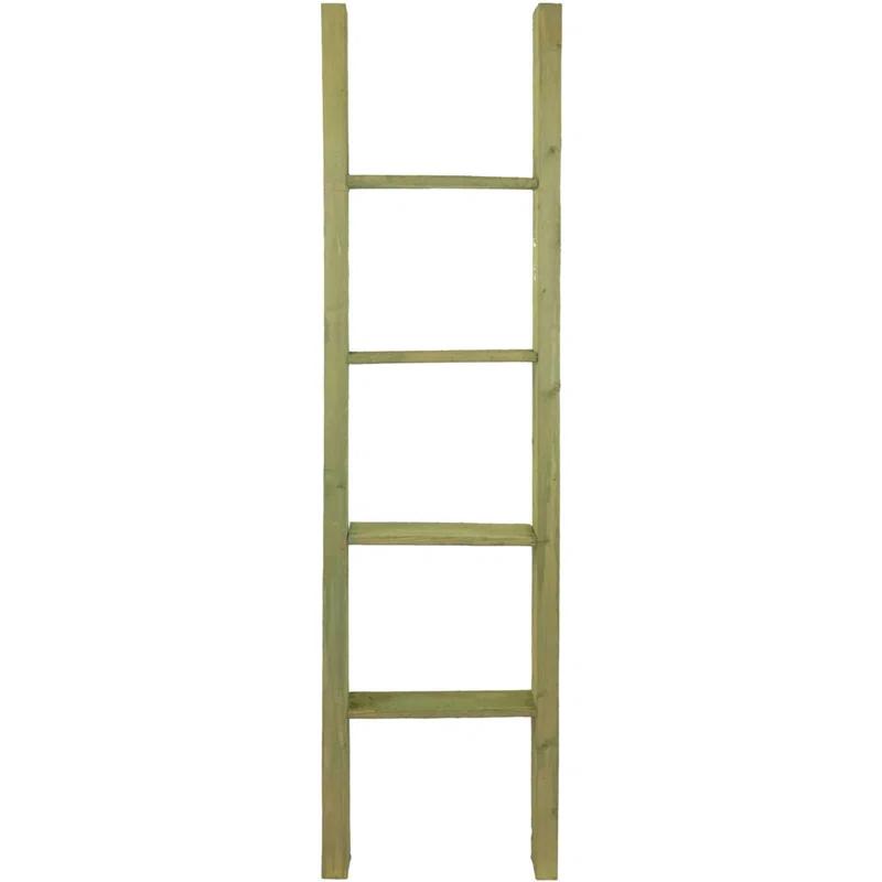 Ekena Millwork Vintage Farmhouse Rung Decorative Ladder