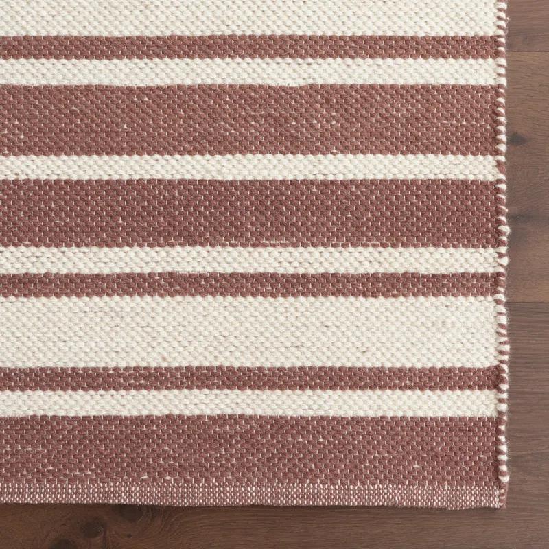 Frenshe Interiors x Rugs USA Frenshe Interiors x Rugs USA Bowery Striped Wool Area Rug
