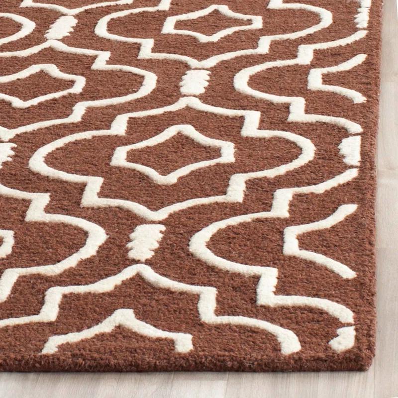 Safavieh Cambridge Hand Tufted Wool Geometric Rug