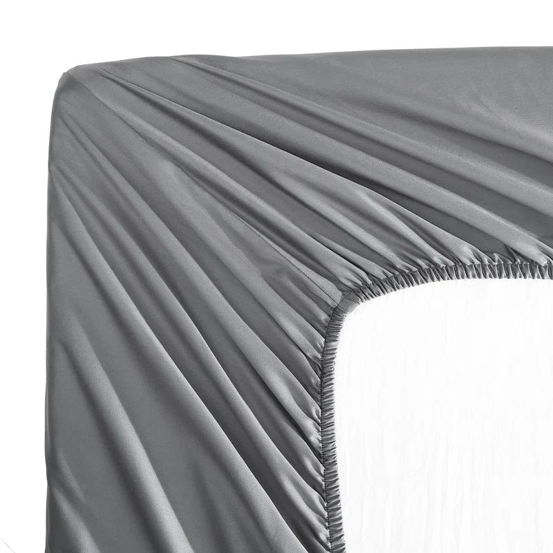 Vera Wang Vera Wang T800 Sateen Solid CVC Sheet Set