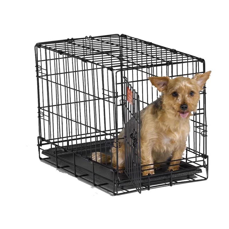 Midwest Homes For Pets MidWest Homes for Pets Newly Enhanced Single Door iCrate Dog Crate Includes Divider Panel