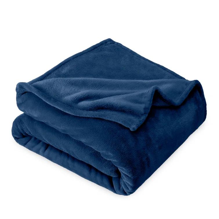 Bare Home Bare Home Microplush Fleece Blanket - Fuzzy, Warm, Bed/Throw Blanket