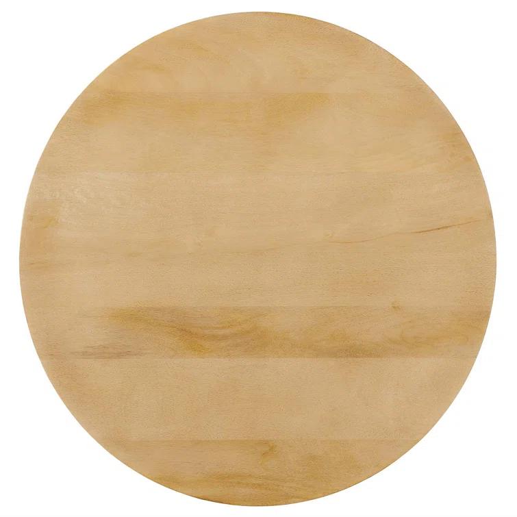 Modway Modway Lina Solid Wood Pedestal End Table