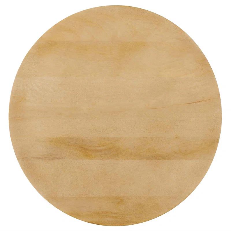 Modway Modway Lina Solid Wood Pedestal End Table