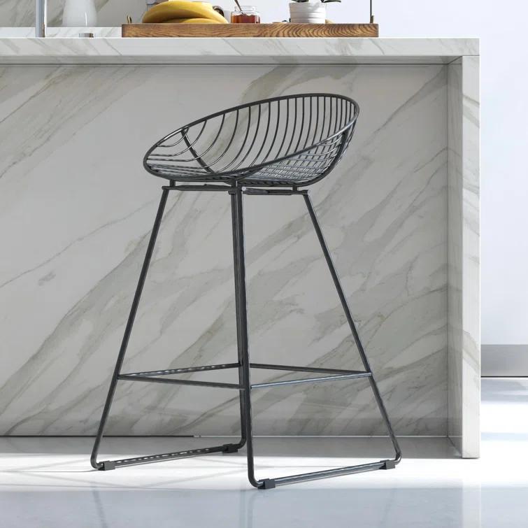 CosmoLiving by Cosmopolitan Ellis 25" Counter Bar Stool