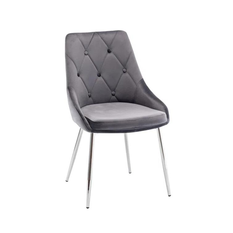 Stanca 20'' H Velvet Upholstered Side Chair