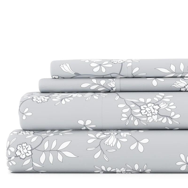 Becky Cameron Floral Vine Pattern Sheet Set & Reviews | Wayfair