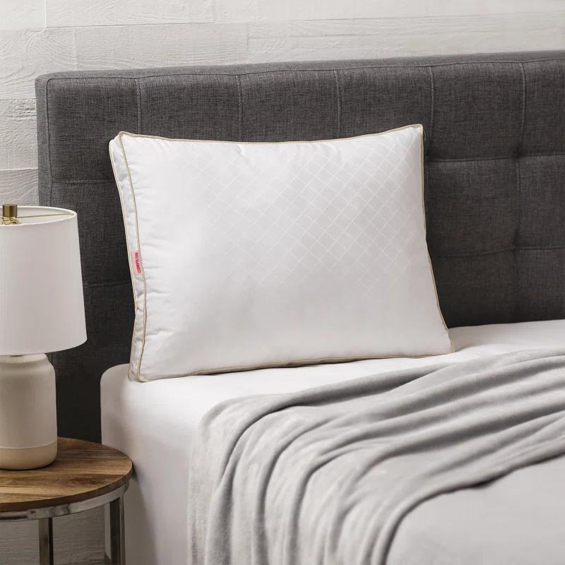 Allied Home Diamond Luxe Down Alternative Medium Pillow with Gusset