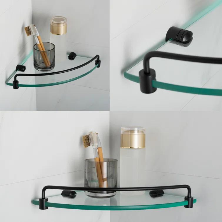 Kraus Elie Triangle Metal Corner Shelf