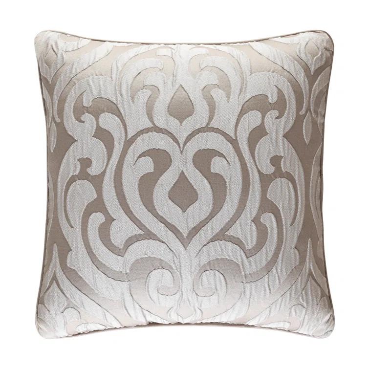 Five Queens Court Antonia 18" Square Decorative Throw Pillow
