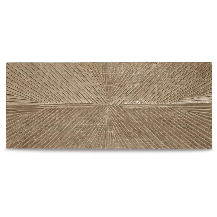 Millwood Pines Aseeb Abstract Wall Decor on Solid Wood