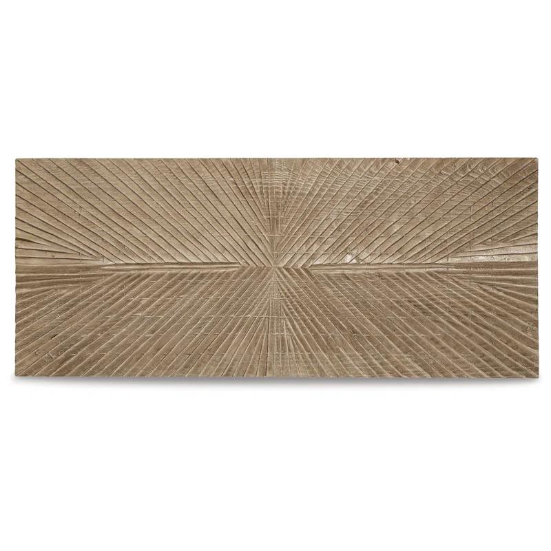 Millwood Pines Aseeb Abstract Wall Decor on Solid Wood