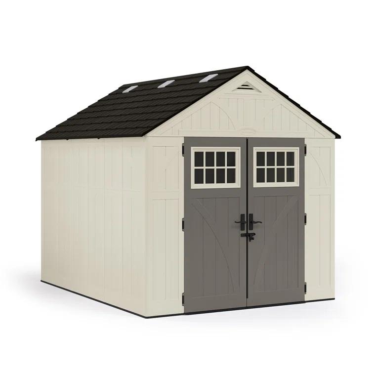 Suncast Suncast Outdoor Vanilla Resin Storage Shed