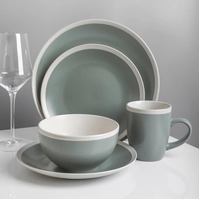 Stone Lain Stone Lain Serenity 32-Piece Dinnerware Set Stoneware
