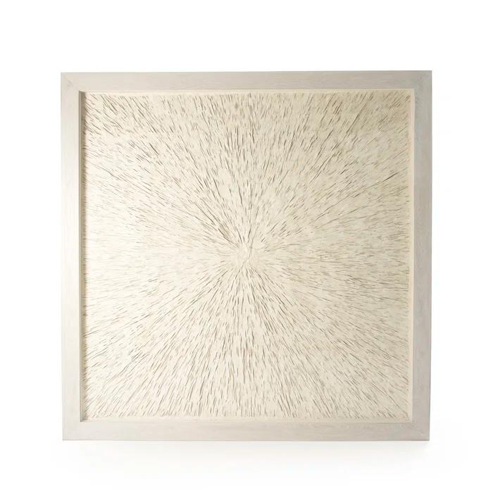 Abstract Paper Framed Art
