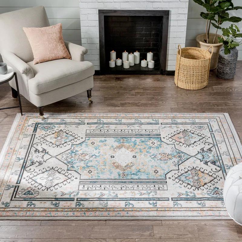 Bungalow Rose Espinal Oriental Indoor Rug