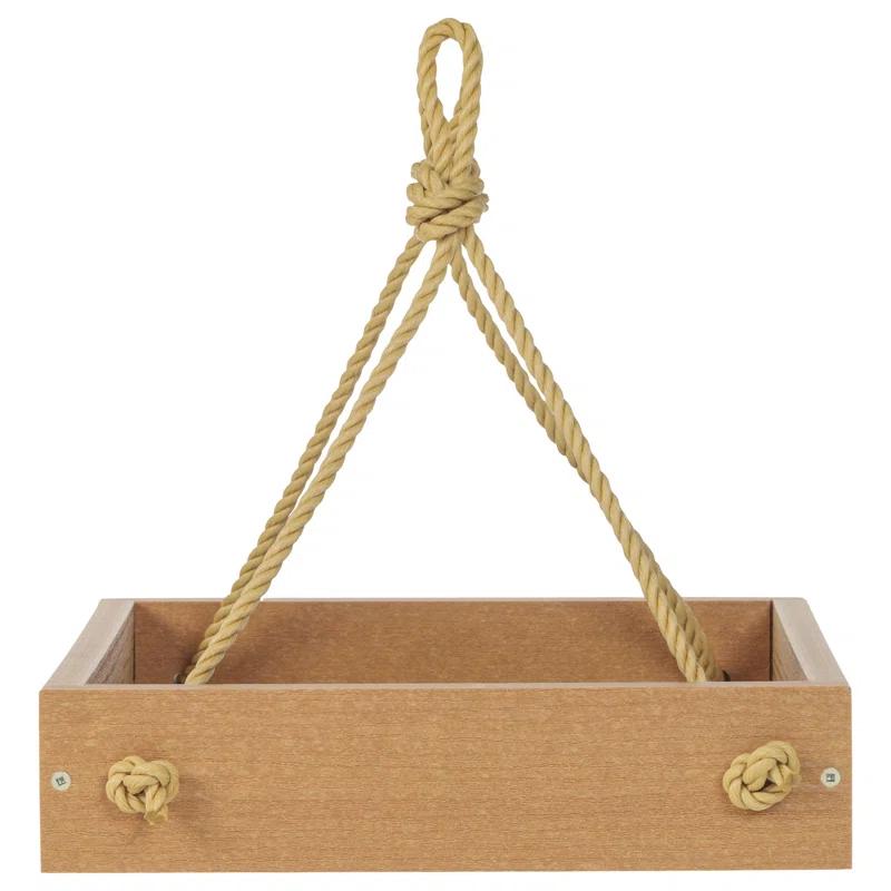 Birds Choice Birds Choice Modern Farmhouse Small Hanging Platform Bird Feeder